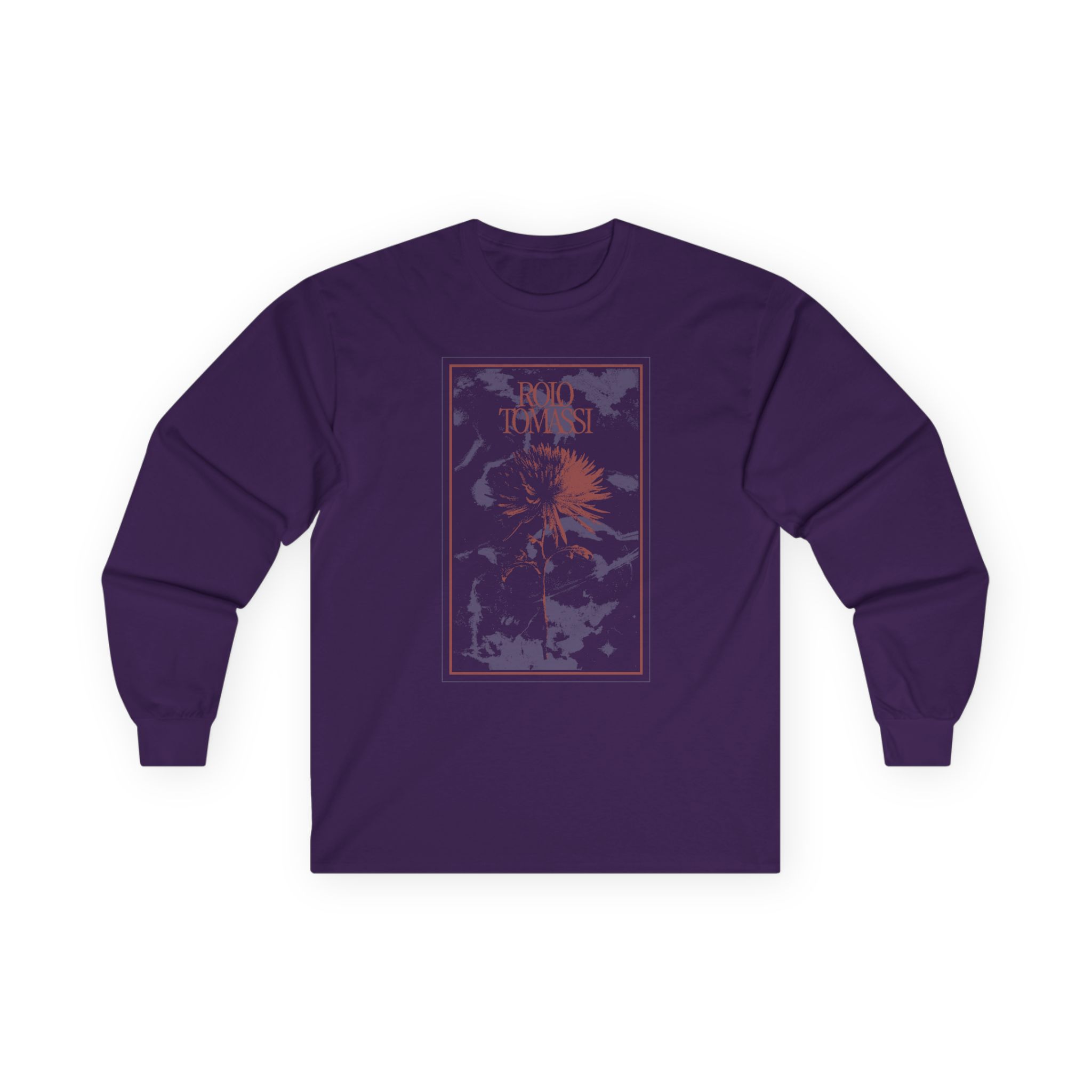 Rolo Tomassi Flower Face Unisex Ultra Cotton Long Sleeve Tee