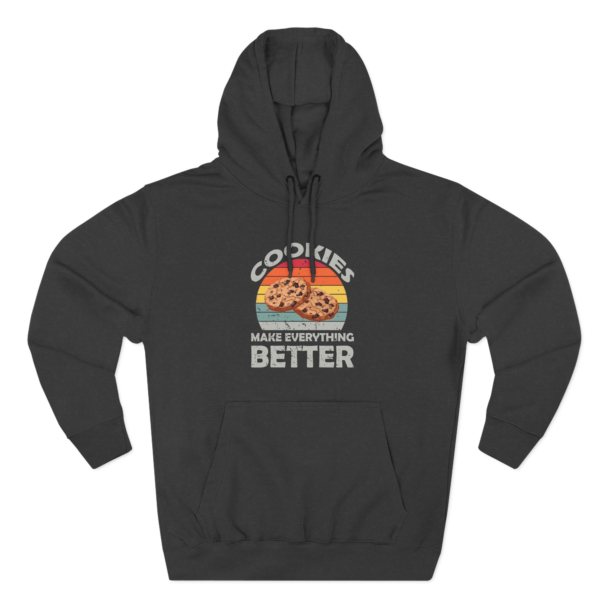Cookieswirlc Make Everything Better Three-Panel Fleece Hoodie