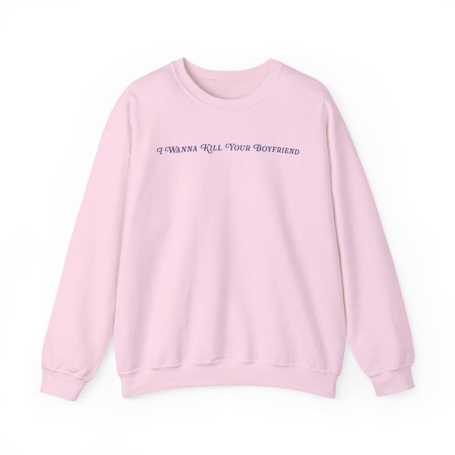 Binchtopia I Wanna Kill Your Boyfriend Baby Unisex Heavy Blend™ Crewneck Sweatshirt