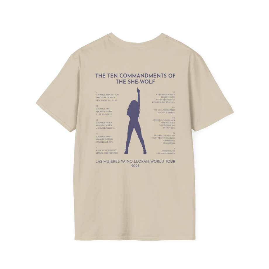 Shakira Commandments Unisex Softstyle T-Shirt