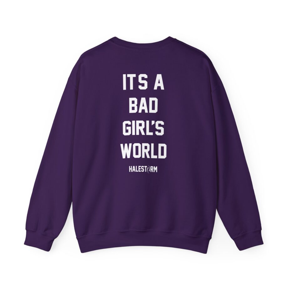 Halestorm It's a Bad Girl's World Unisex Heavy Blend™ Crewneck Sweatshirt