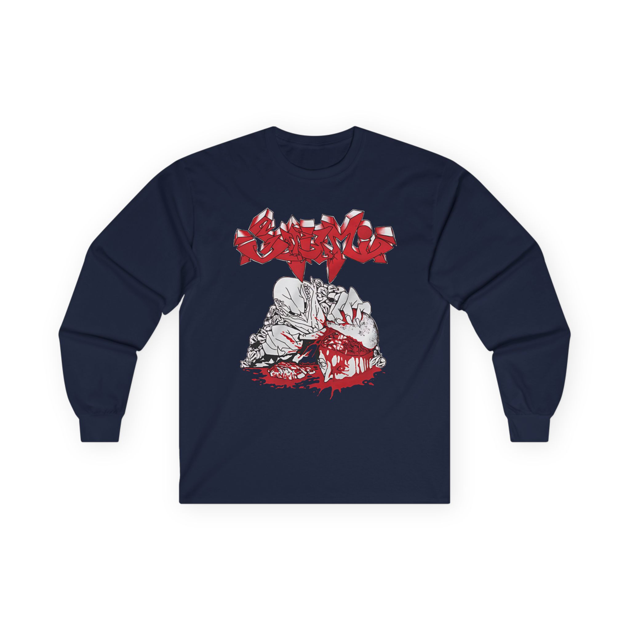 Sunami Head Split Unisex Ultra Cotton Long Sleeve Tee