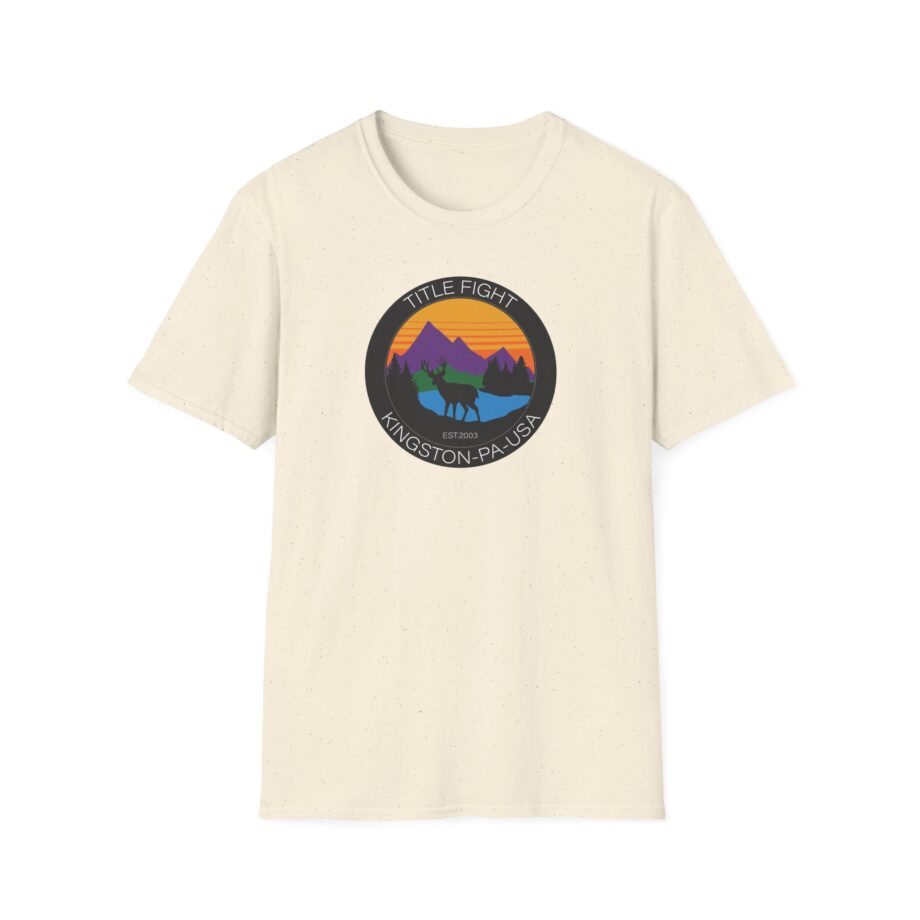 Title Fight "Deer" Unisex Softstyle T-Shirt