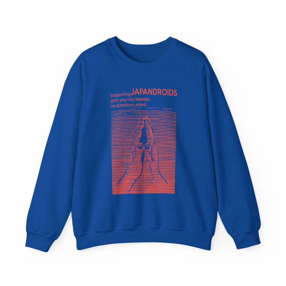 Supporting Japandroids Gets You Into Heaven No Questions Asked Unisex Heavy Blend™ Crewneck Sweatshirt