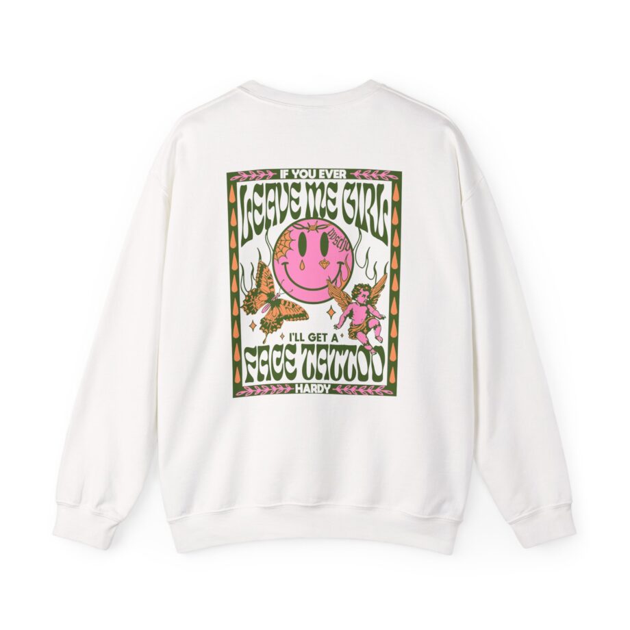 Hardy if You Ever Leave Me Unisex Heavy Blend™ Crewneck Sweatshirt