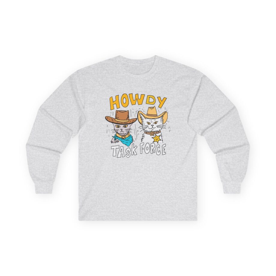 Ryan Trahan Howdy Task Force Unisex Ultra Cotton Long Sleeve Tee