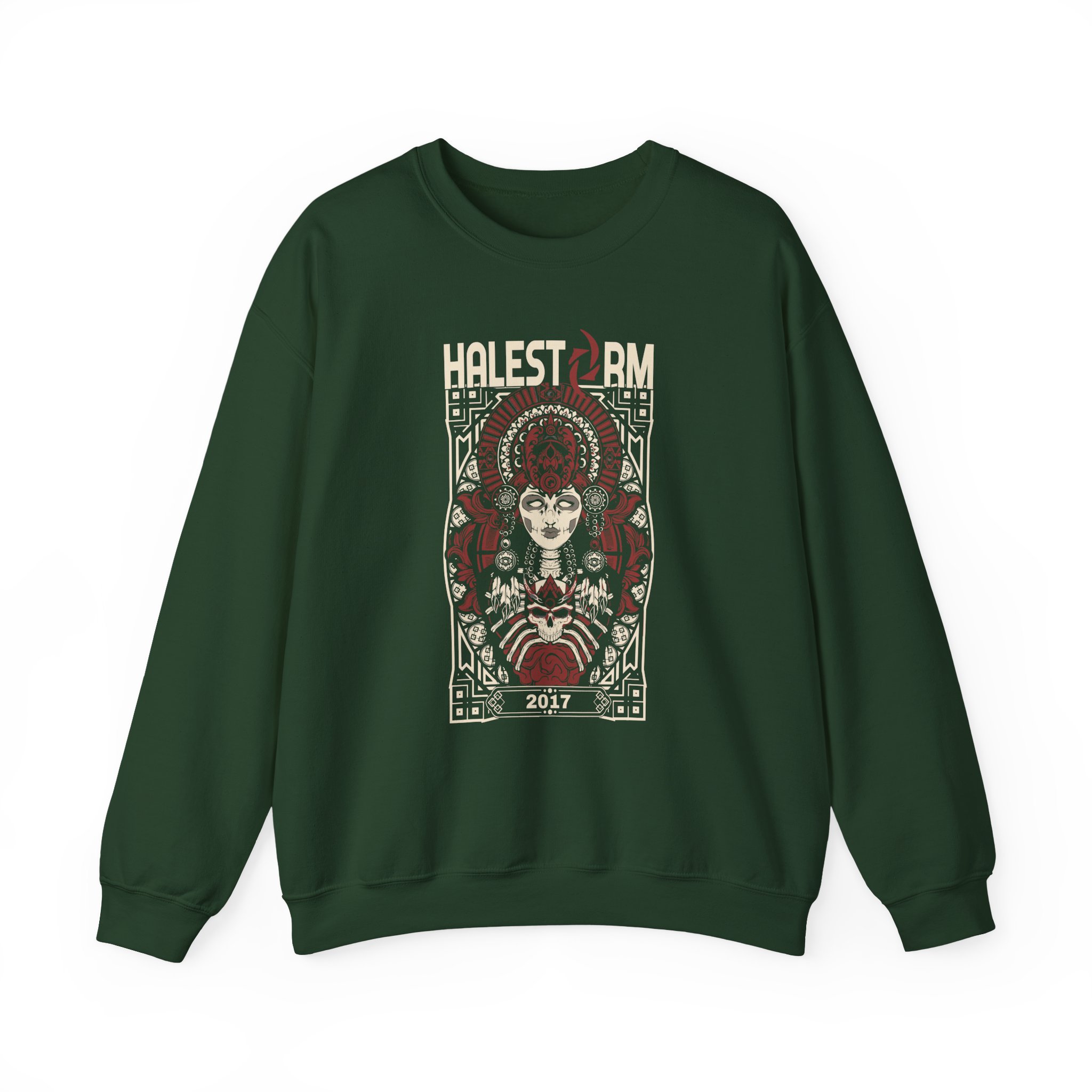 Halestorm 2017 Summer Tour Concert Unisex Heavy Blendâ„¢ Crewneck Sweatshirt