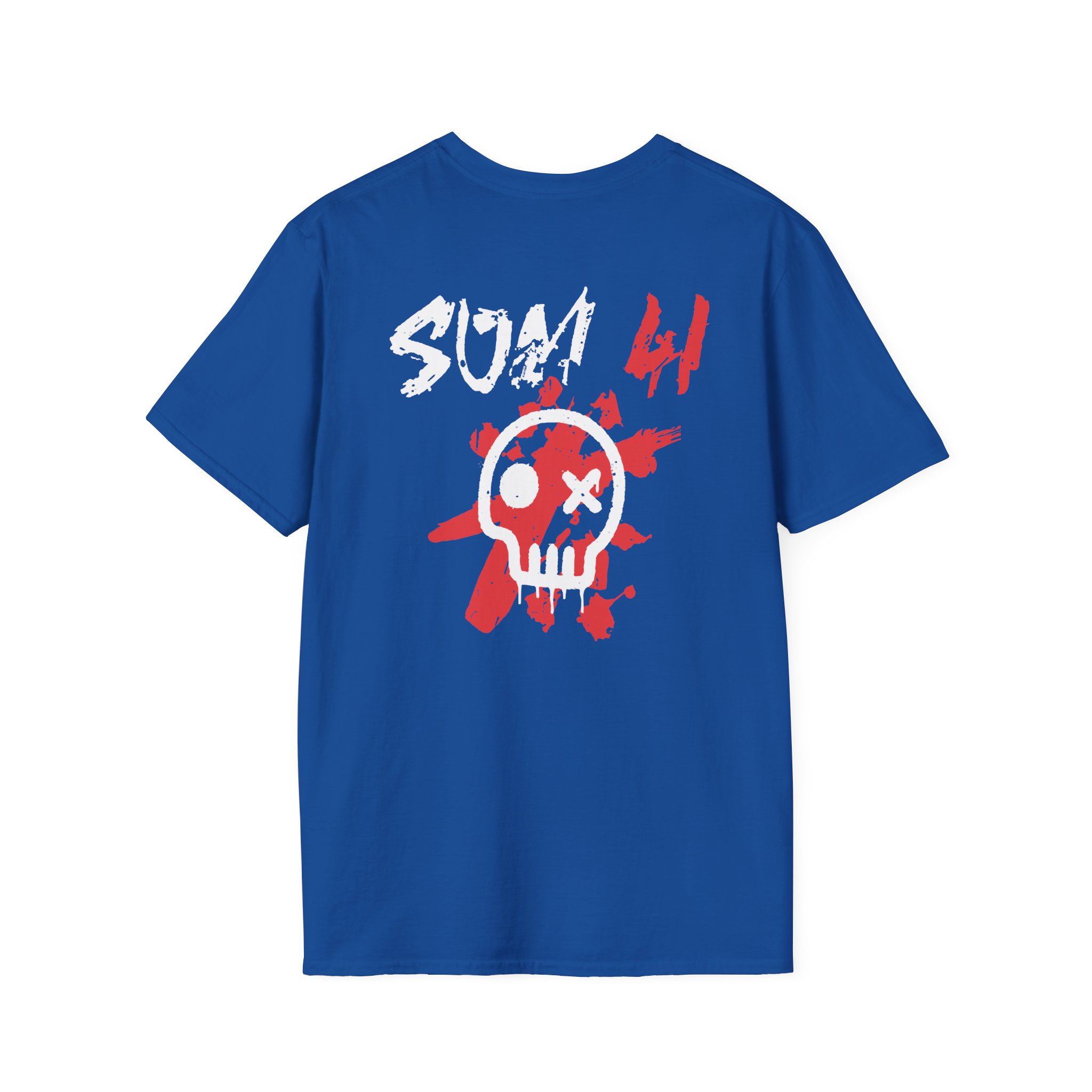 Sum 41 Skull Unisex Softstyle T-Shirt