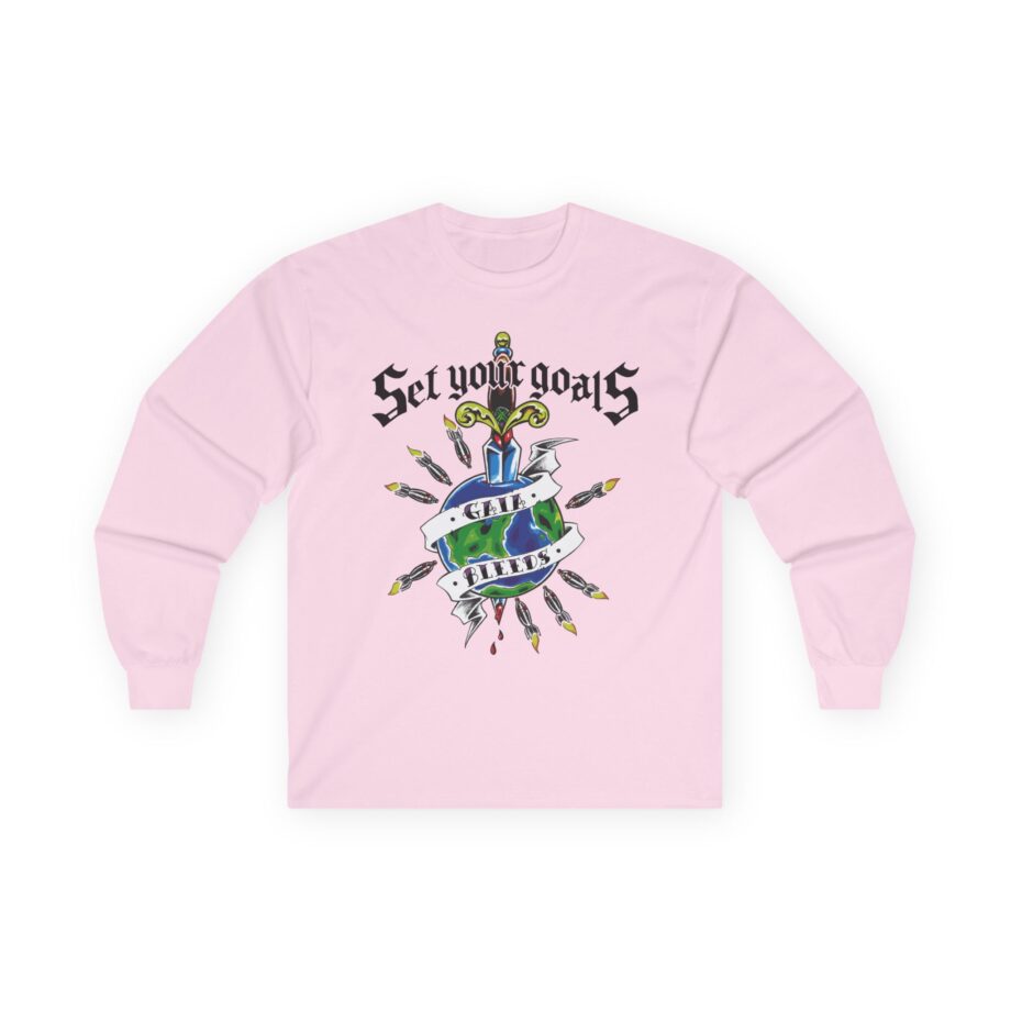 Set Your Goals Gaia Bleeds Unisex Ultra Cotton Long Sleeve Tee