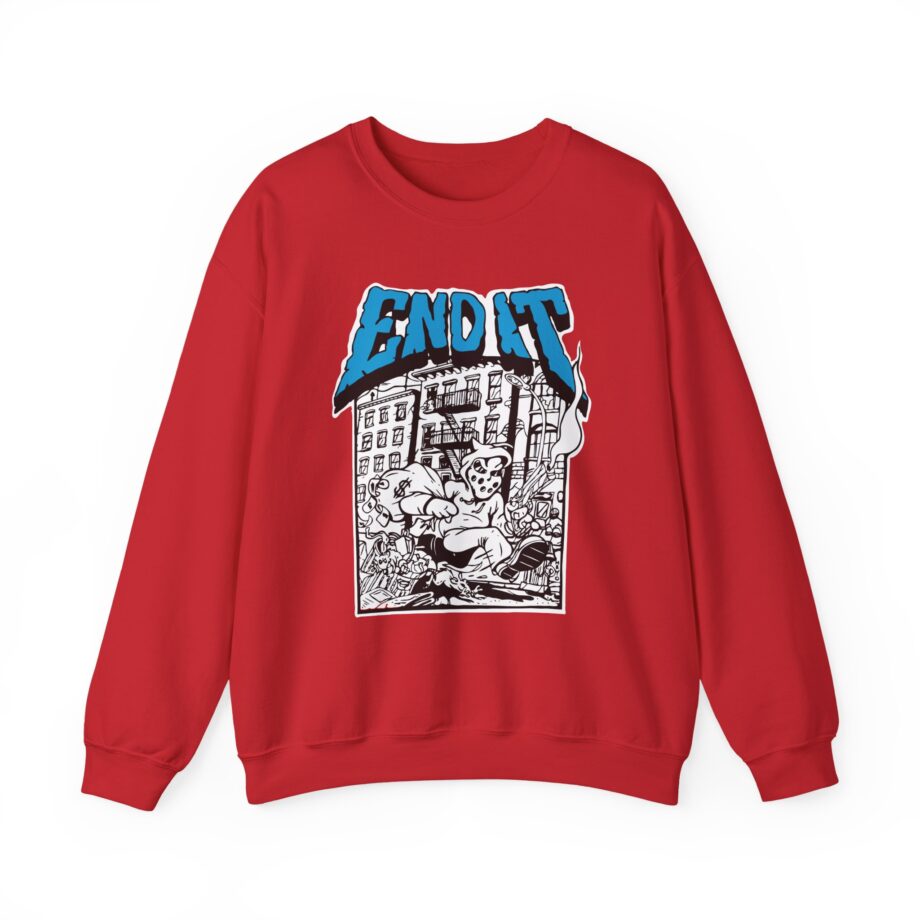 End It Unisex Heavy Blend Crewneck Sweatshirt