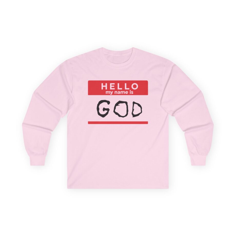 Aphex Twin Hello My Name is God Unisex Ultra Cotton Long Sleeve Tee