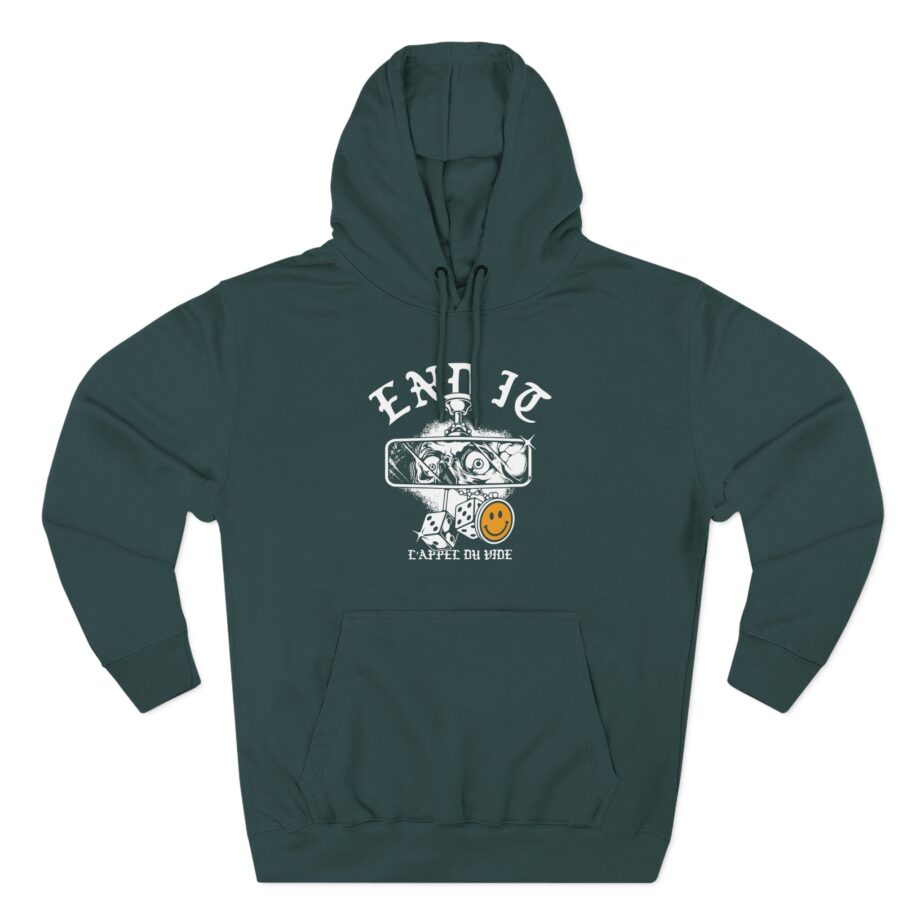 End It Mirror Smile Three-Panel Fleece Hoodie