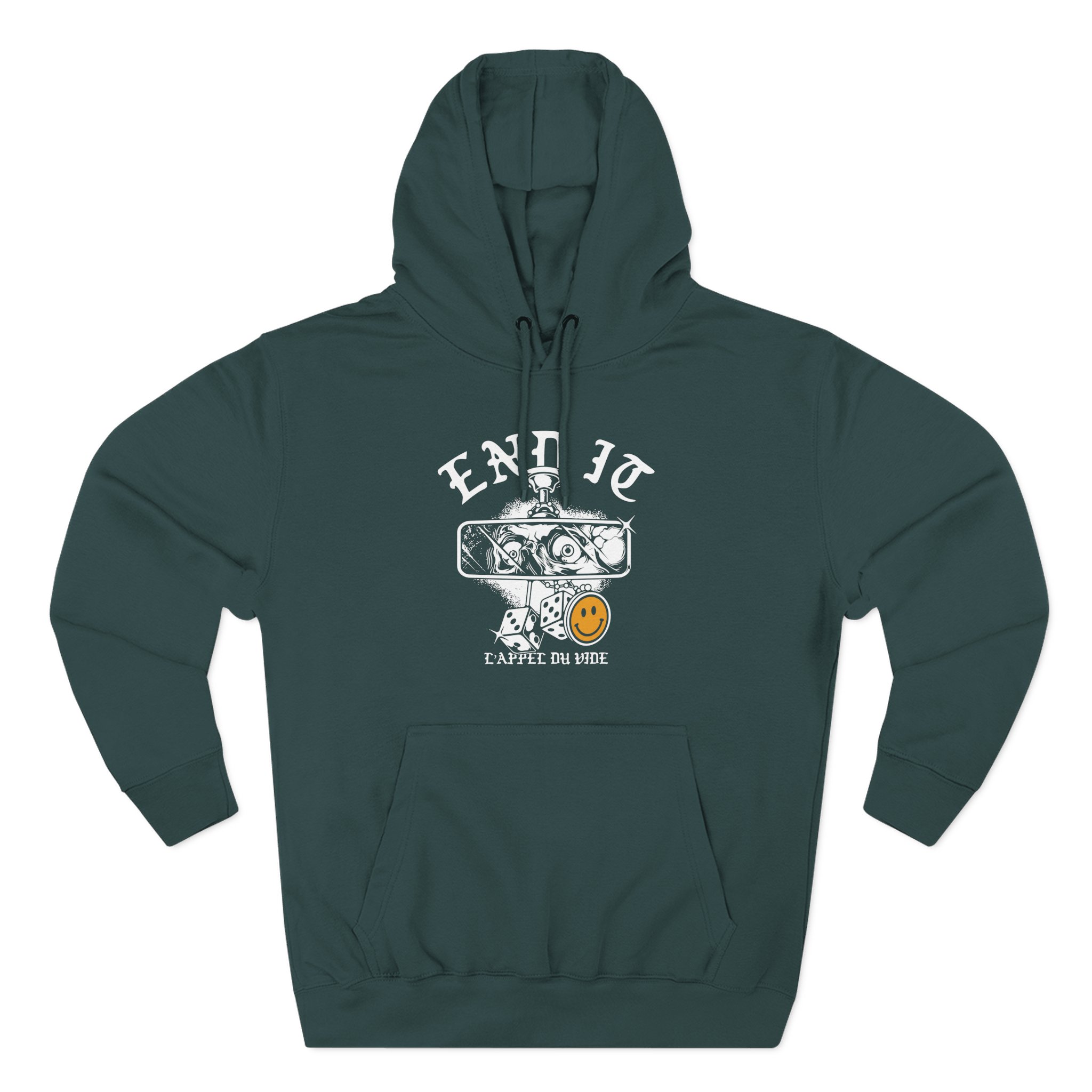 End It Mirror Smile Three-Panel Fleece Hoodie