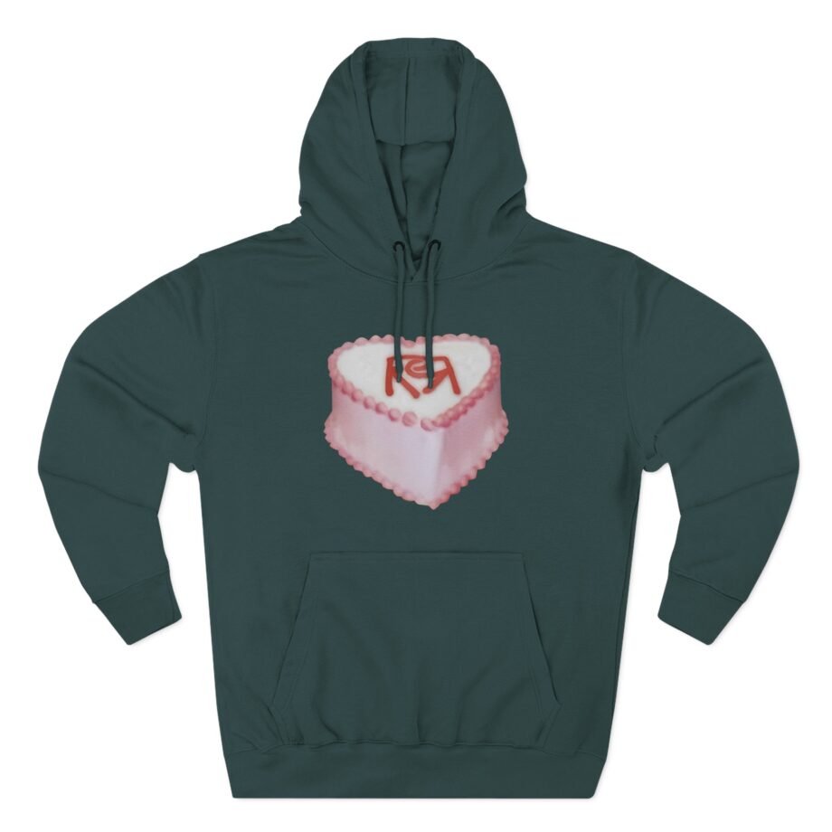Rosalia Rr Cake Three-Panel Fleece Hoodie