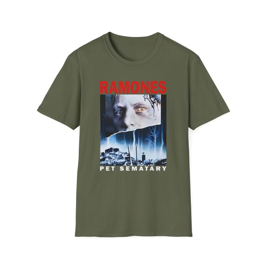 Ramones Pet Sematary T Shirt Unisex Softstyle T-Shirt