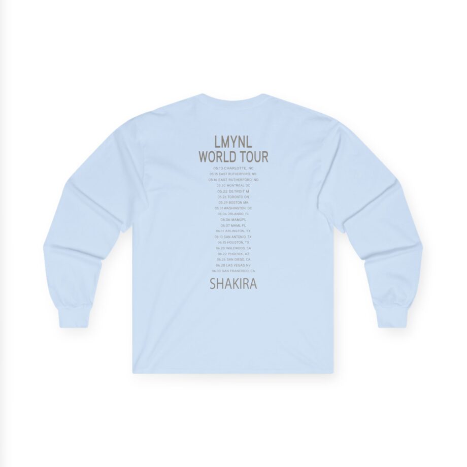 Shakira Dollar Bill Unisex Ultra Cotton Long Sleeve Tee