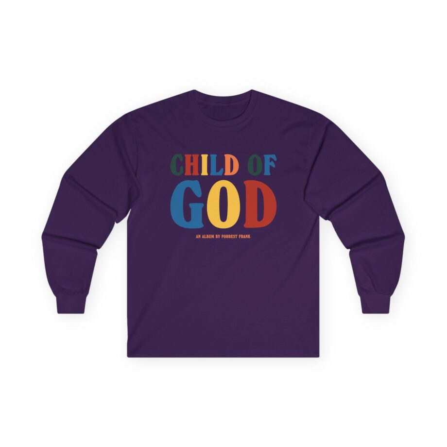 Forrest Frank Child of God by Forrest Unisex Ultra Cotton Long Sleeve Tee
