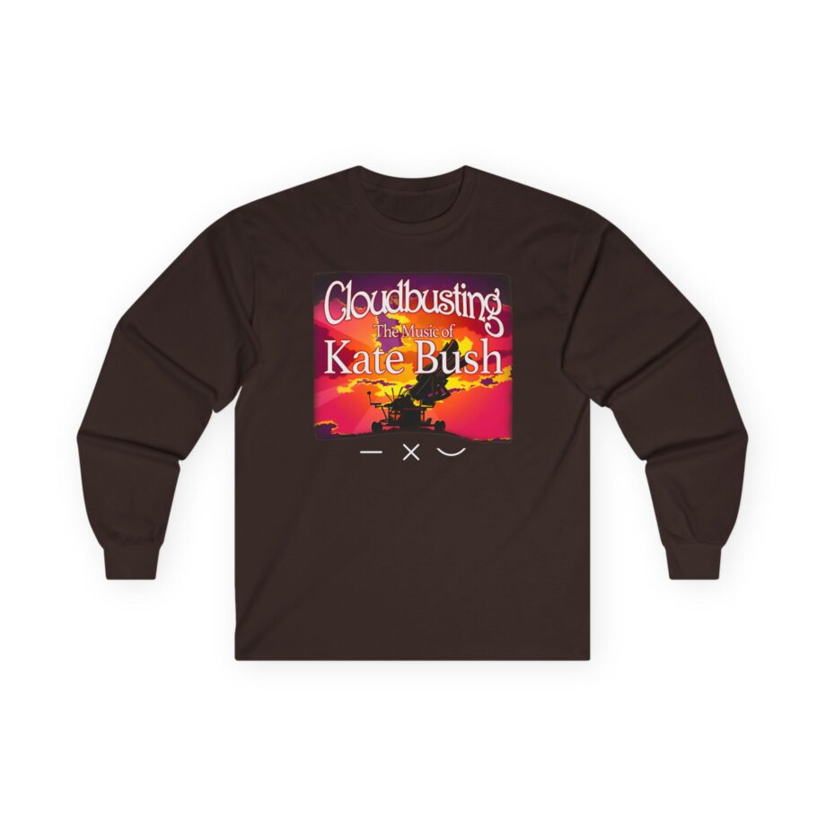 Kate Bush Line Cross Curve Unisex Ultra Cotton Long Sleeve Tee