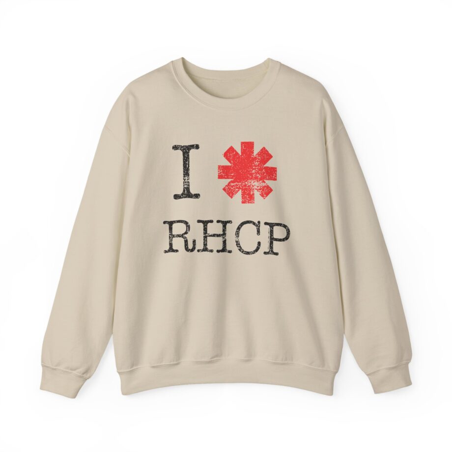 Red Hot Chili Peppers I Heart Rhcp Unisex Heavy Blend™ Crewneck Sweatshirt