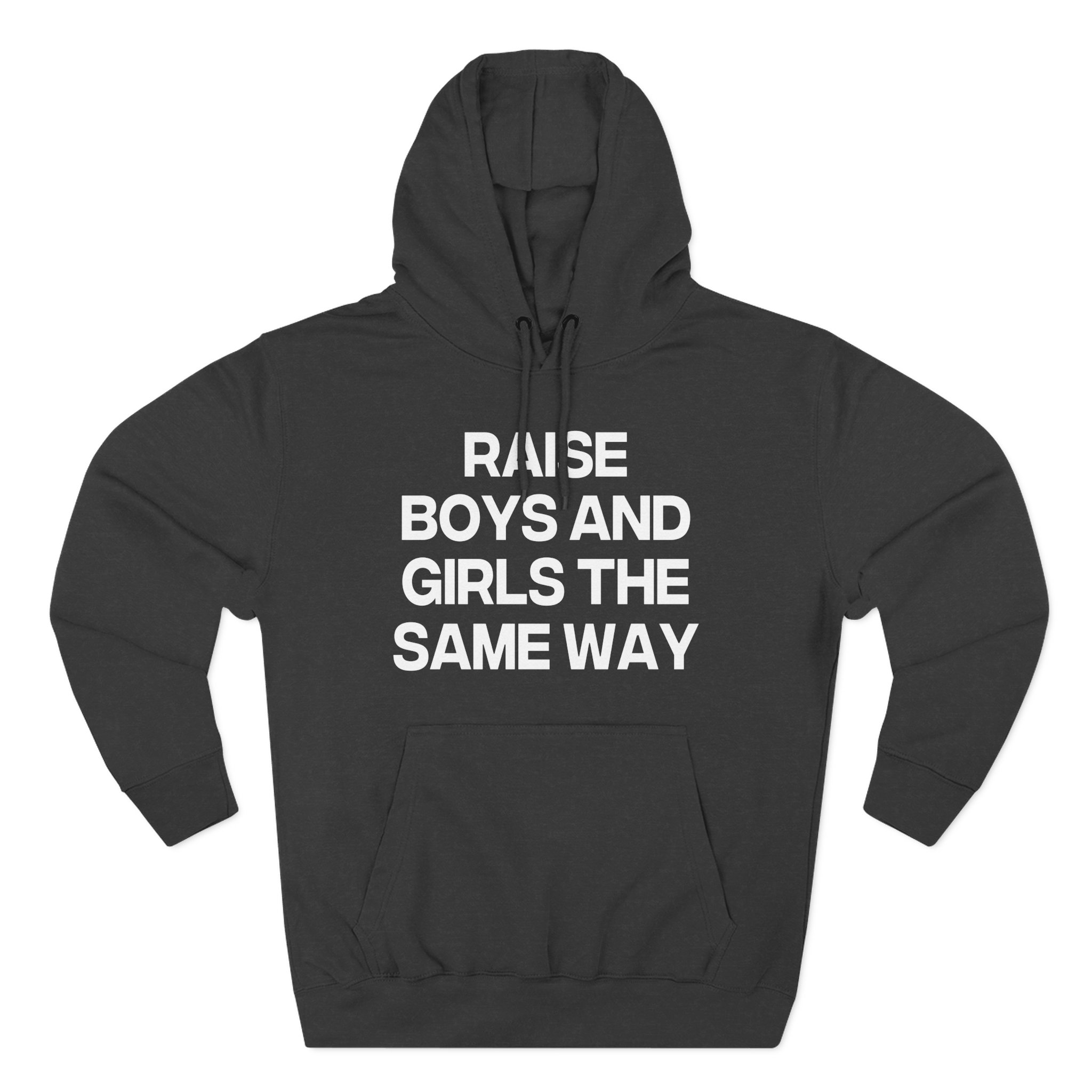 Jenny Holzer Raise the Same Way Three-Panel Fleece Hoodie