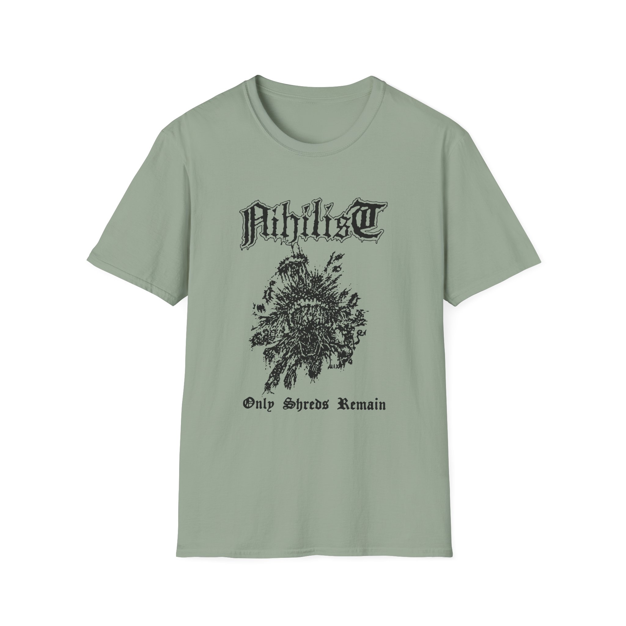Entombed Only Shreds Remain Unisex Softstyle T-Shirt