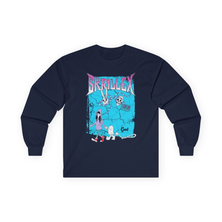 Skrillex Gost Album Cover Unisex Ultra Cotton Long Sleeve Tee