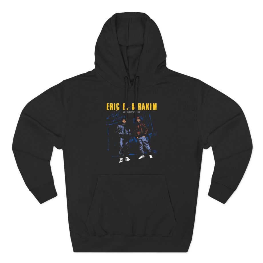Eric B Rakim Colourised Three-Panel Fleece Hoodie