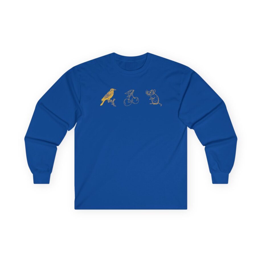 Armchair Expert Crow Cherry Mouse Unisex Ultra Cotton Long Sleeve Tee
