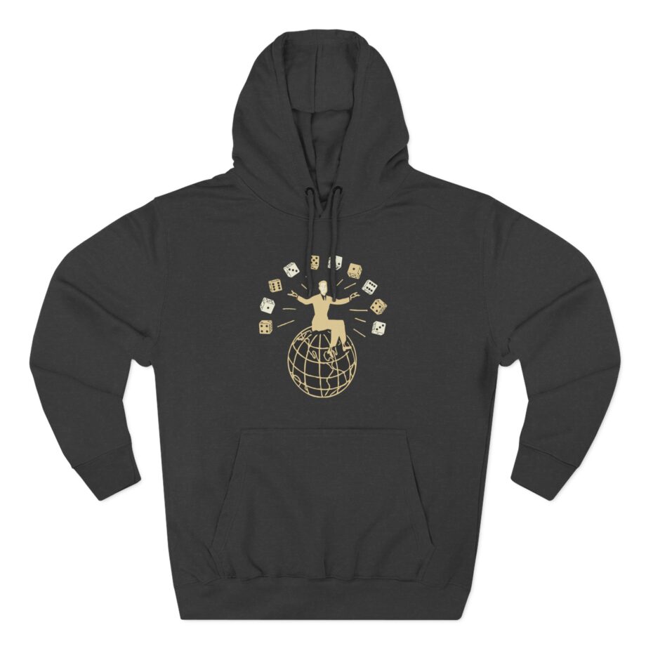 Set Your Goals Dice Three-Panel Fleece Hoodie