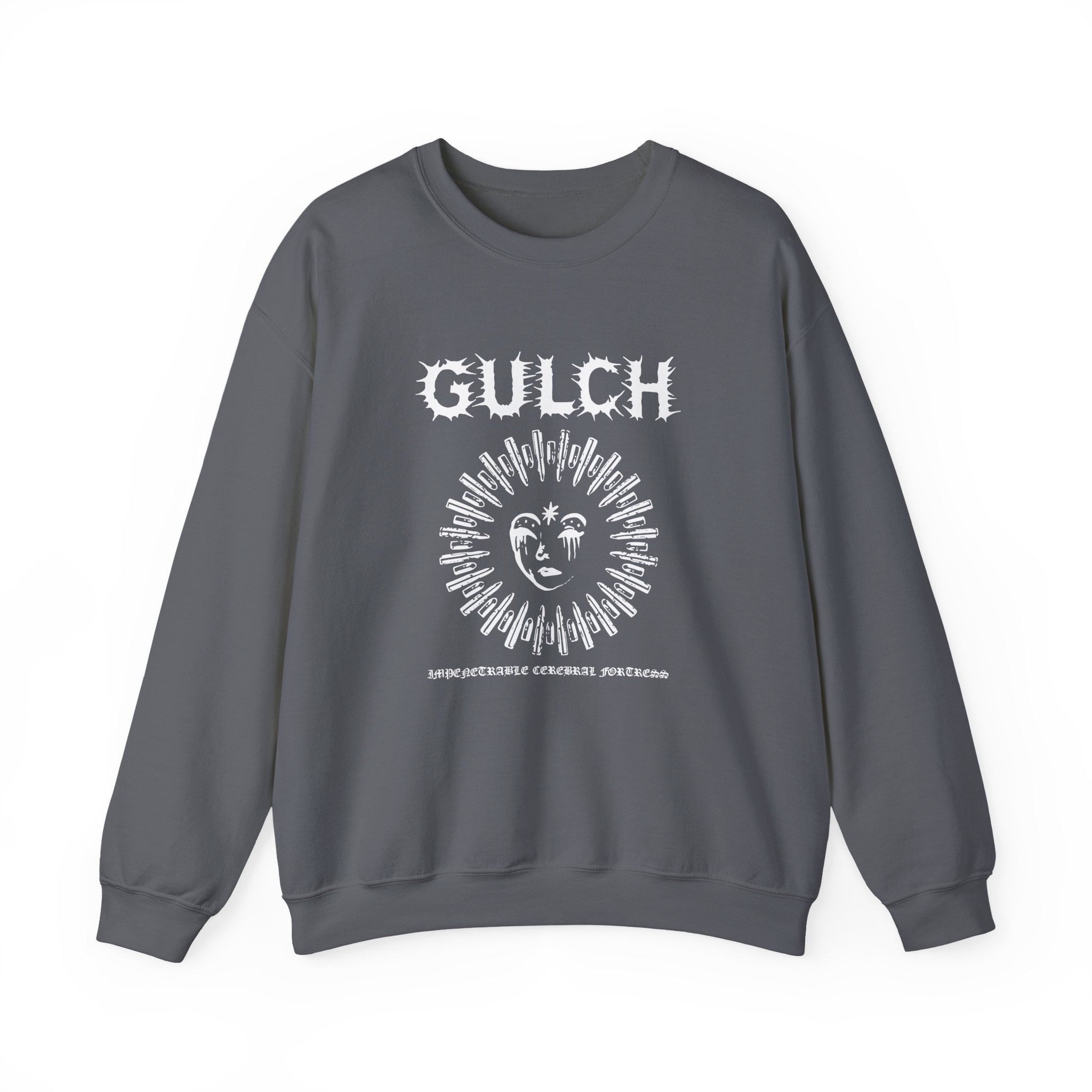 Gulch - Bullet Circle Unisex Heavy Blendâ„¢ Crewneck Sweatshirt