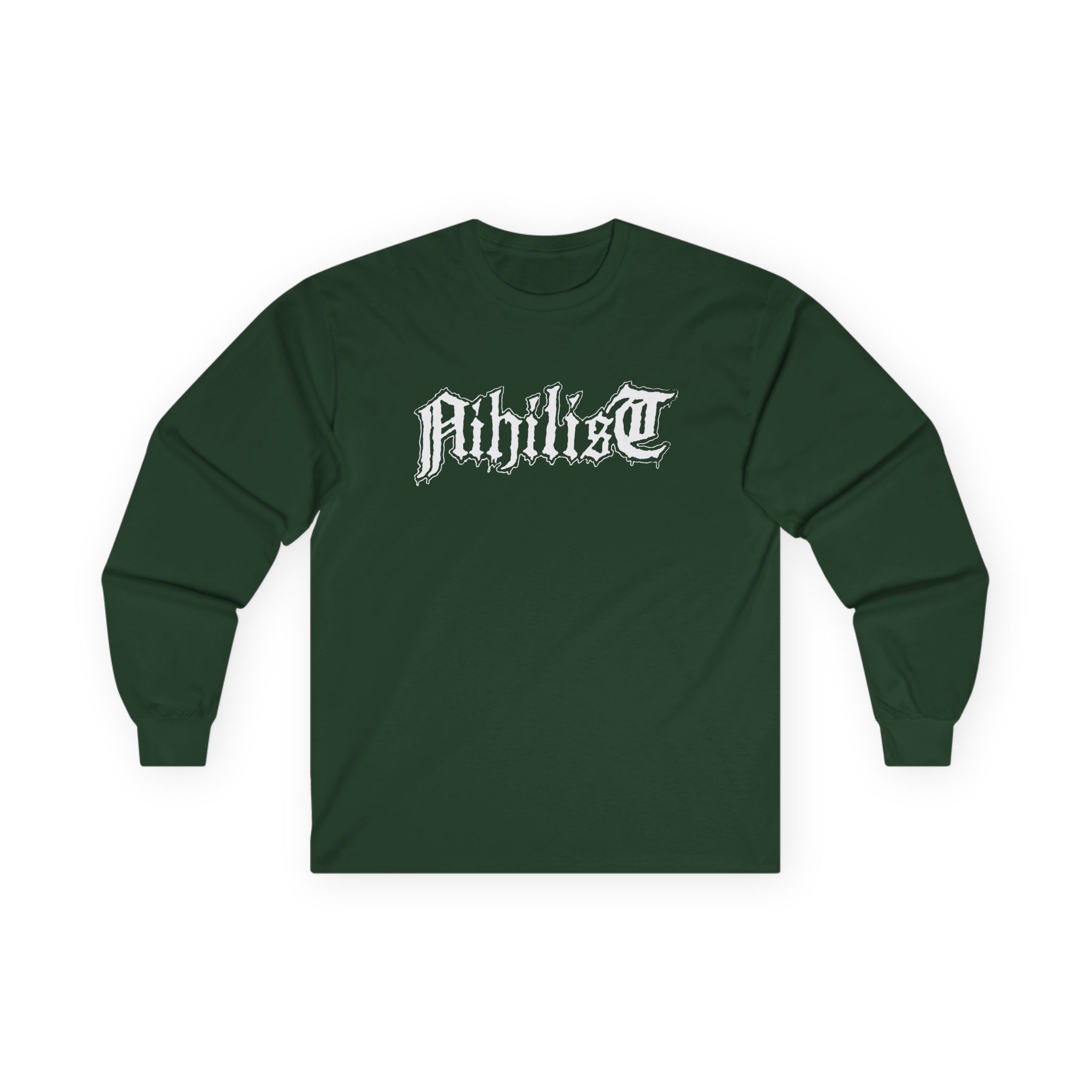 Entombed Nihilist Logo Unisex Ultra Cotton Long Sleeve Tee