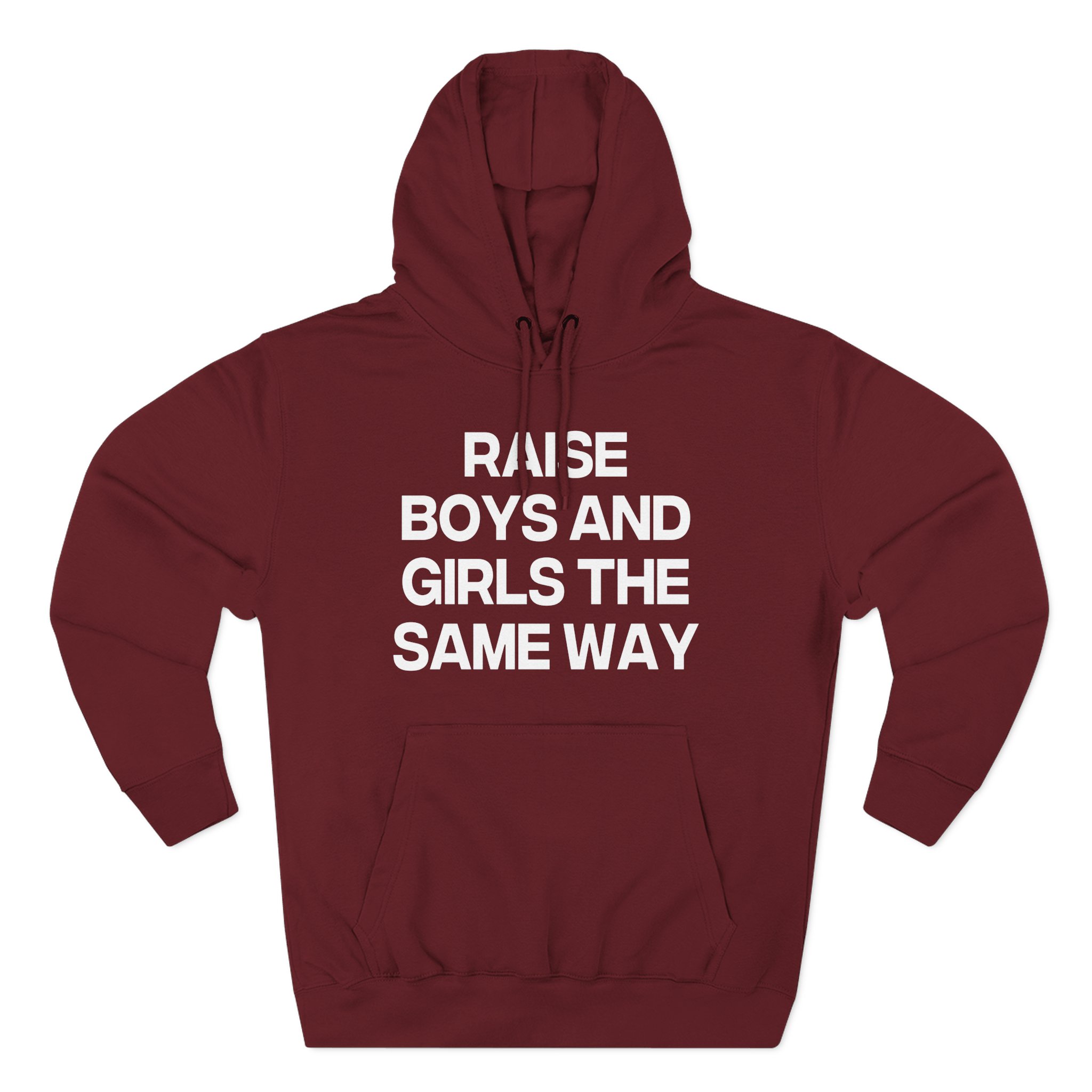 Jenny Holzer Raise the Same Way Three-Panel Fleece Hoodie