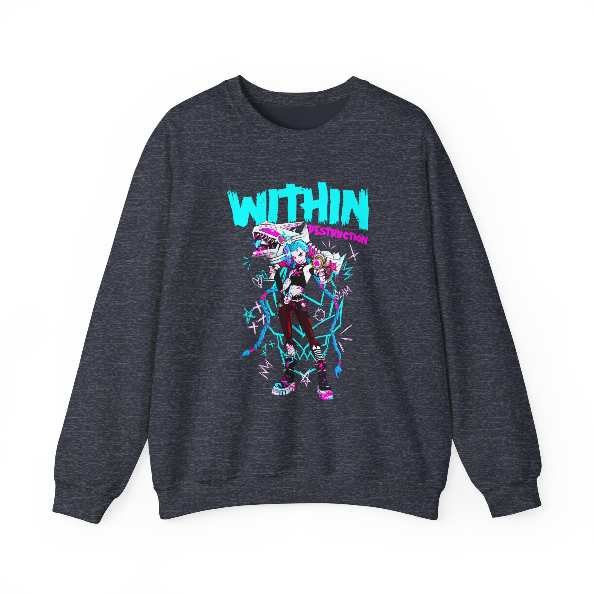 Within Destruction Arcane Unisex Heavy Blend Crewneck Sweatshirt