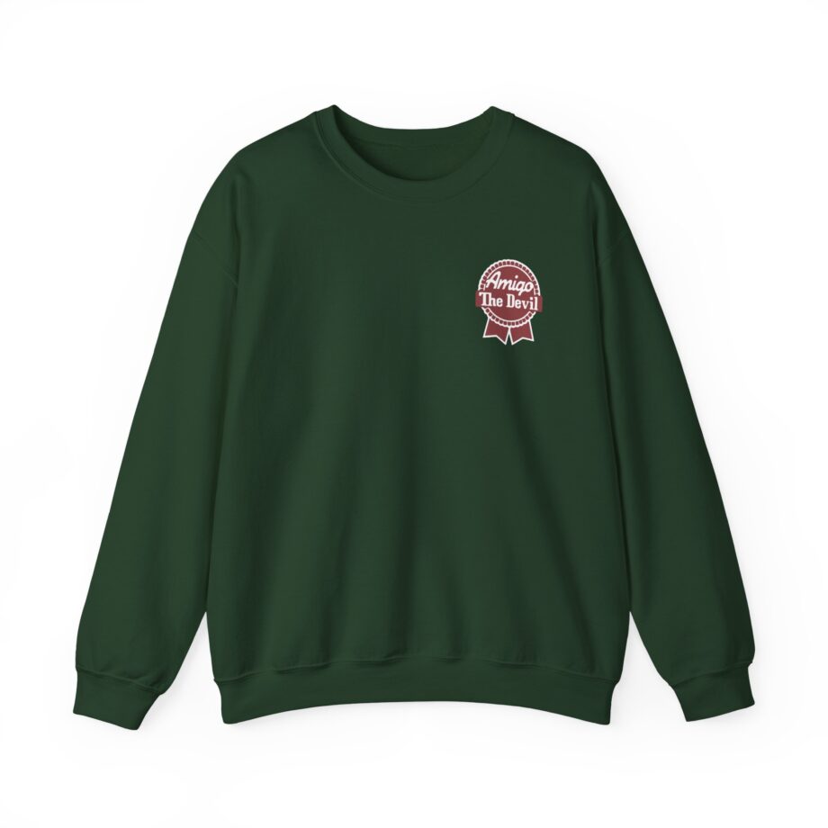 Amigo The Devil MY BODY IS DIVE BAR Unisex Heavy Blend™ Crewneck Sweatshirt