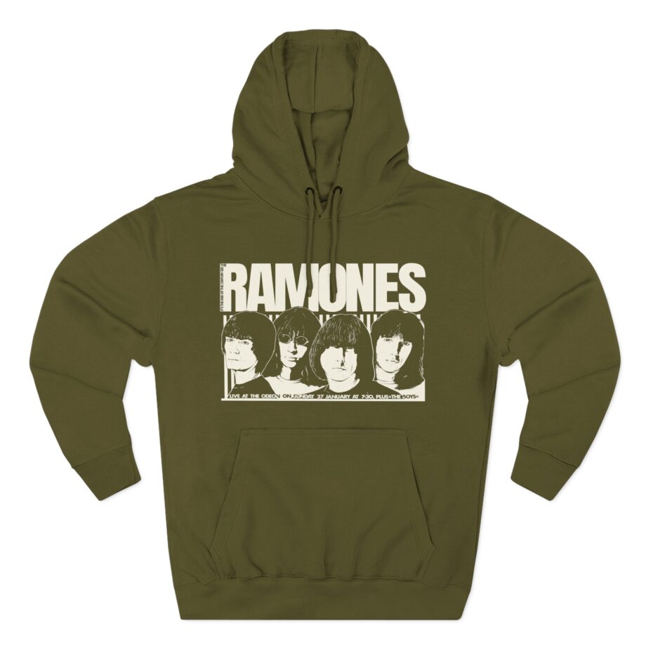Ramones Three-Panel Fleece Hoodie