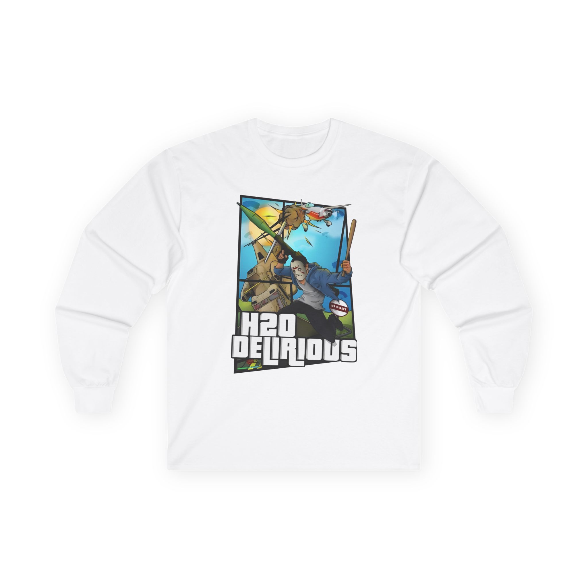 H2odelirious Unisex Ultra Cotton Long Sleeve Tee