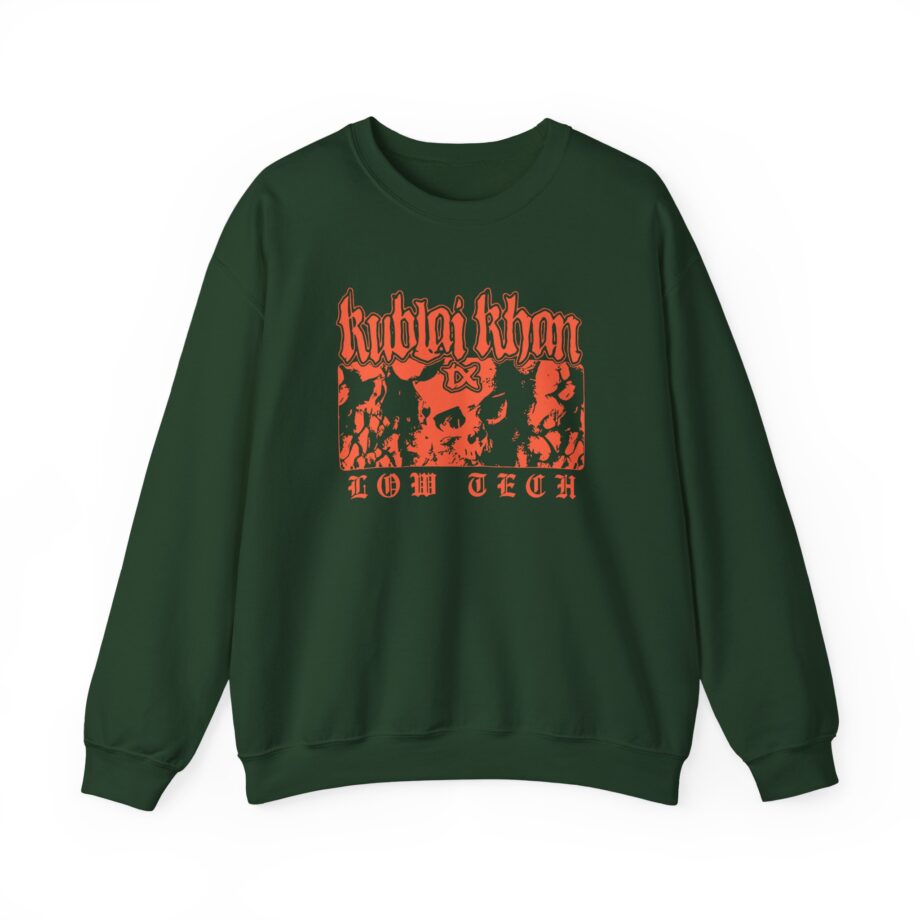 Kublai Khan - Low Tech Unisex Heavy Blend™ Crewneck Sweatshirt