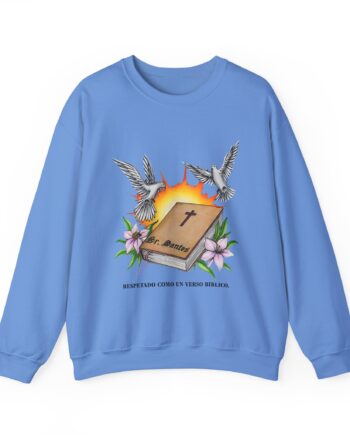 Arcangel Respira Como Un Verso Biblico Unisex Heavy Blend™ Crewneck Sweatshirt