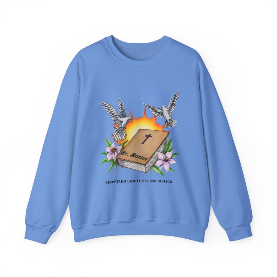 Arcangel Respira Como Un Verso Biblico Unisex Heavy Blend™ Crewneck Sweatshirt