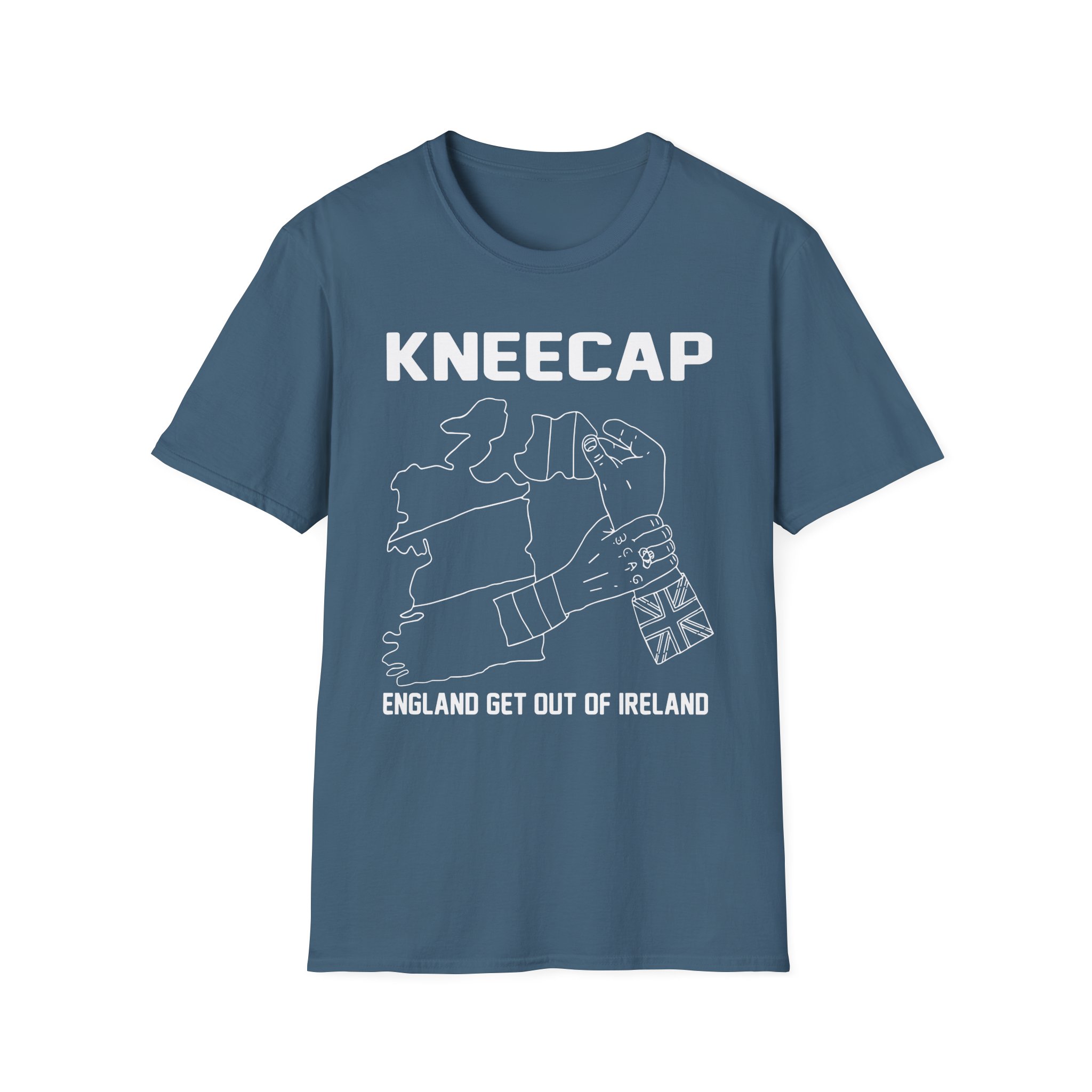 England Get Out of Ireland Unisex Softstyle T-Shirt