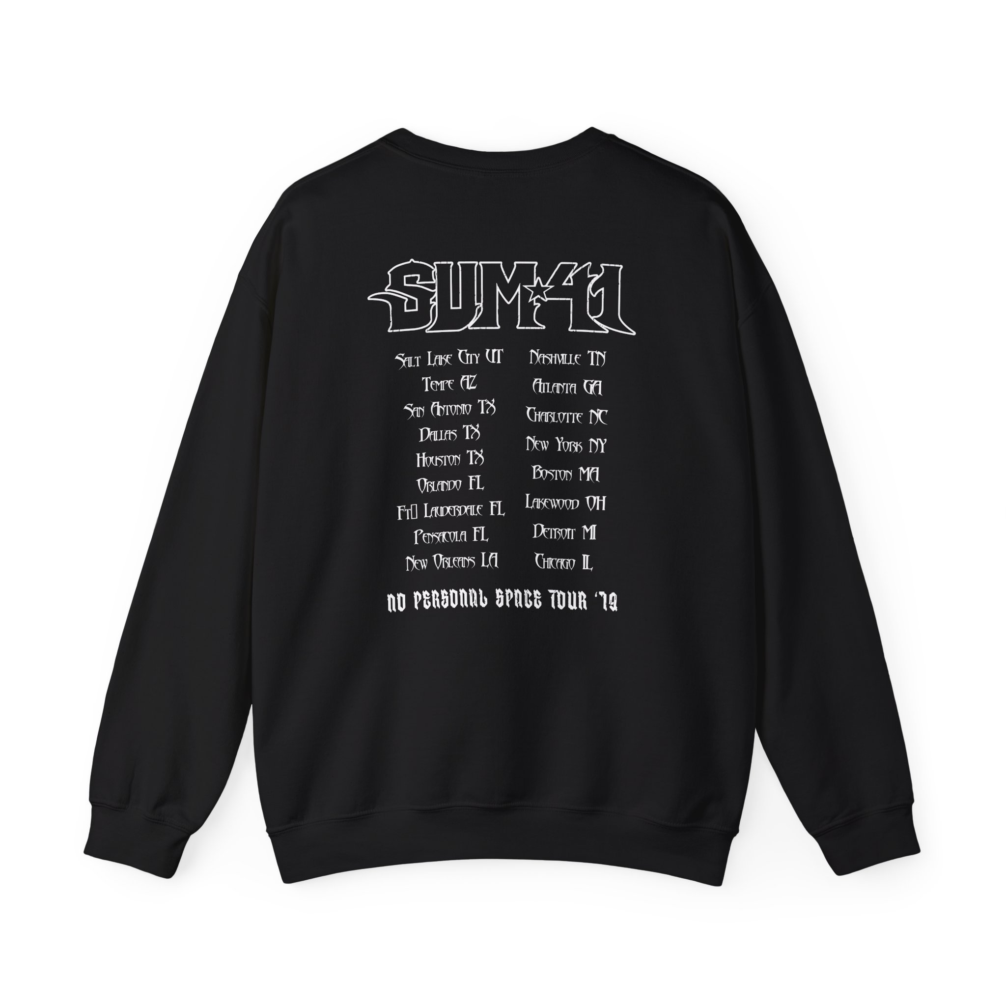 Sum 41 Reap41 Itin Unisex Heavy Blendâ„¢ Crewneck Sweatshirt
