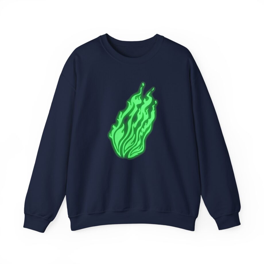 Preston Glow Flame Unisex Heavy Blend™ Crewneck Sweatshirt