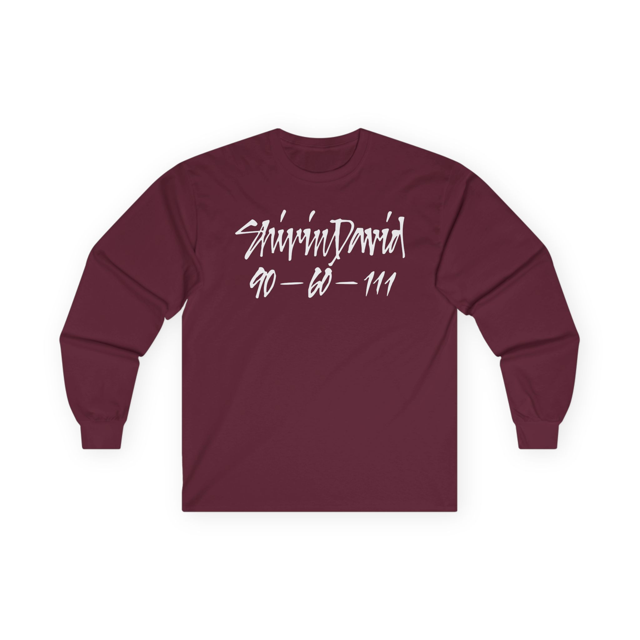 Shirin David 90-60-111 Text -  Unisex Ultra Cotton Long Sleeve Tee