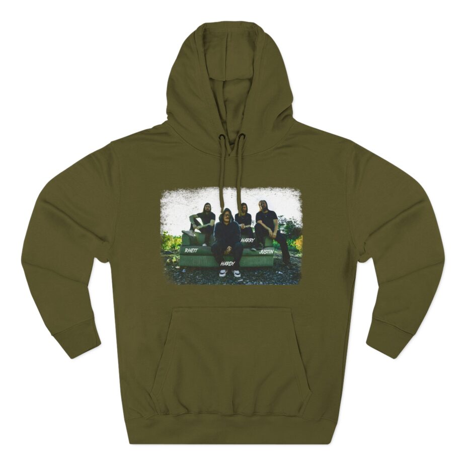 Hardy Band Photo Three-Panel Fleece Hoodie