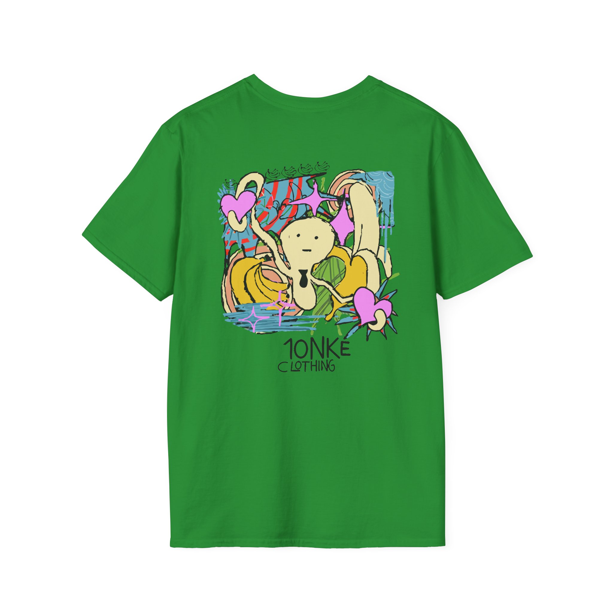 Spoonkid Basquiat Monke Unisex Softstyle T-Shirt