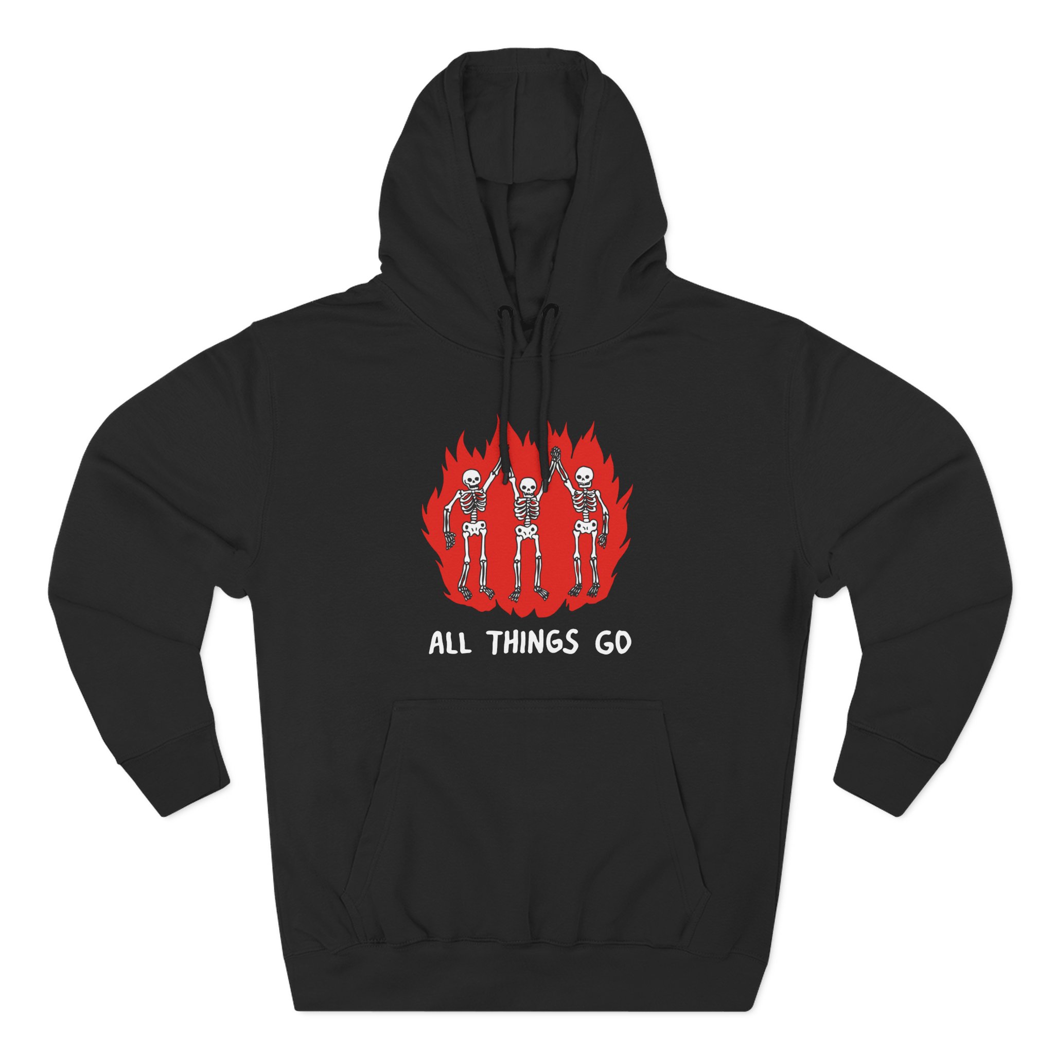 All Things Go Three-Panel Fleece Hoodie