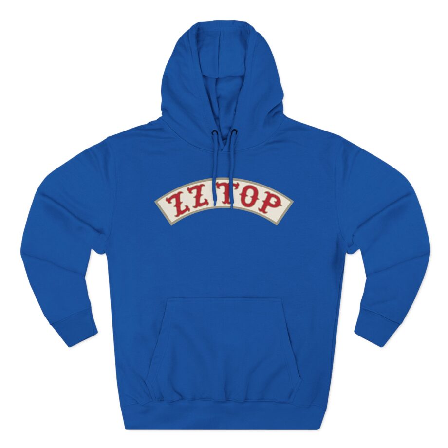 ZZ Top Banner Logo Three-Panel Fleece Hoodie