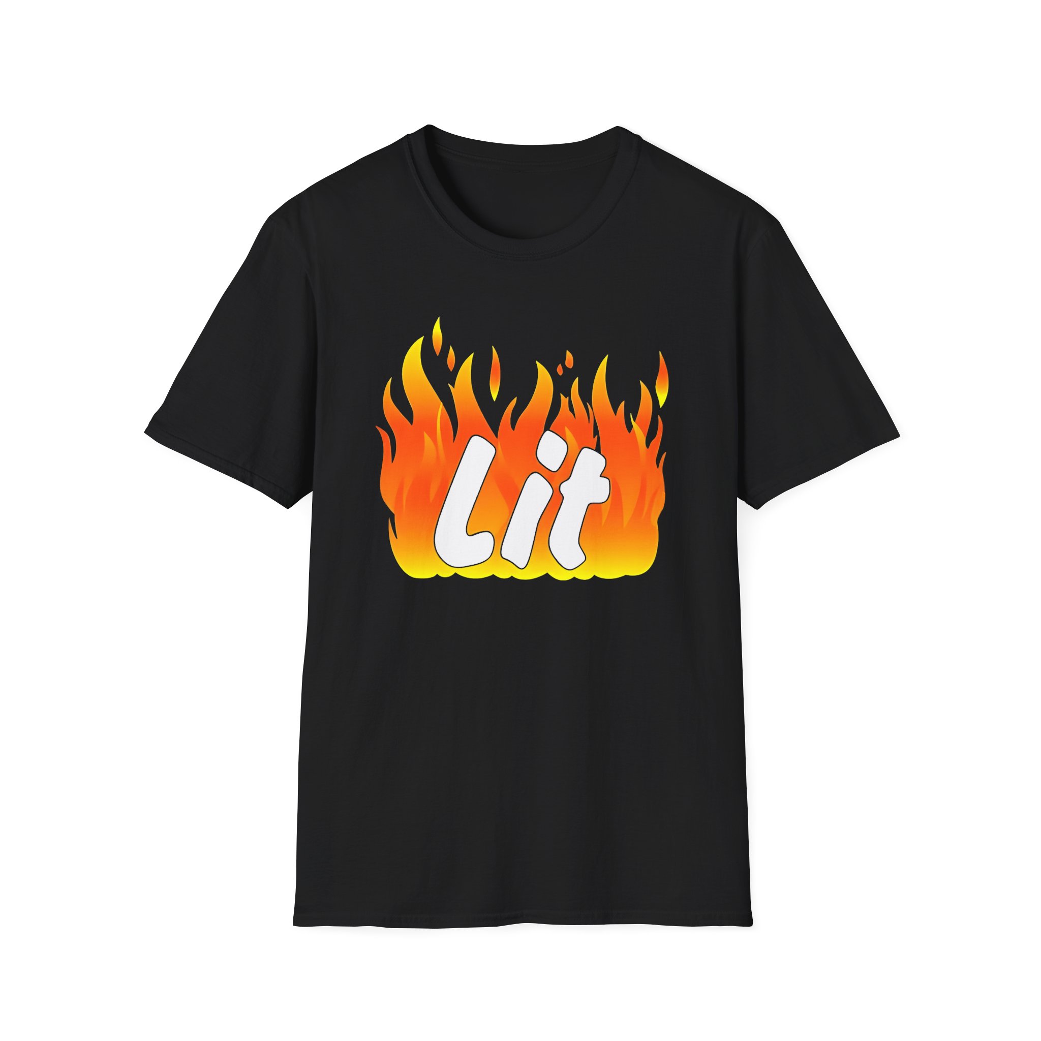 Dobre brothers Lit fire Unisex Softstyle T-Shirt