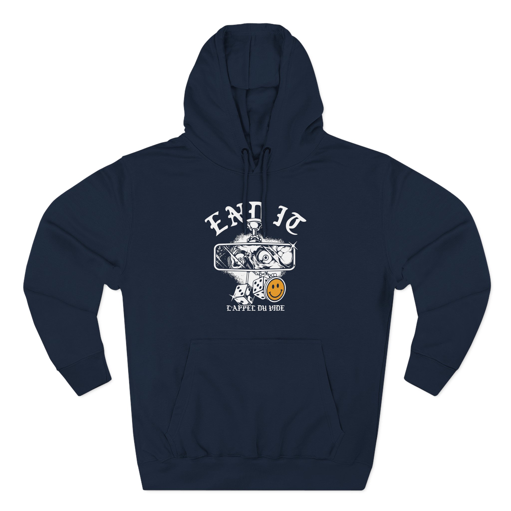 End It Mirror Smile Three-Panel Fleece Hoodie
