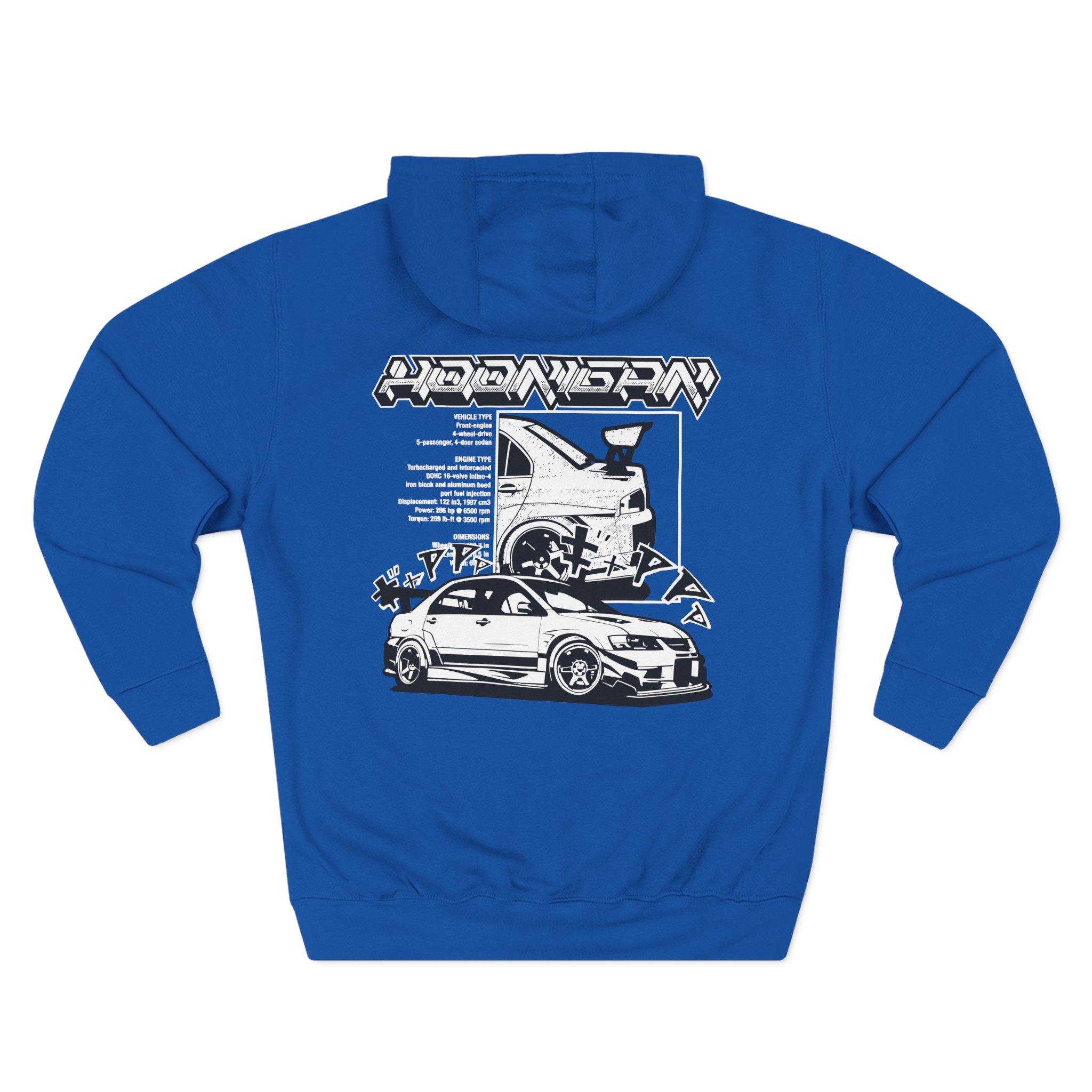Ken Block Hoonigan Hardtail Three-Panel Fleece Hoodie